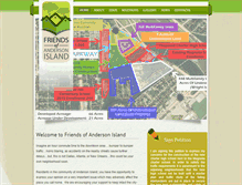 Tablet Screenshot of friendsofandersonisland.com
